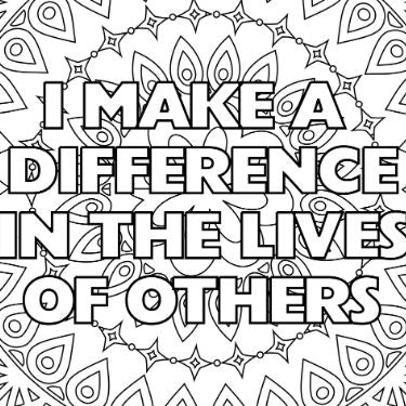 Generational Wealth Begins With Me Affirmation Coloring Book